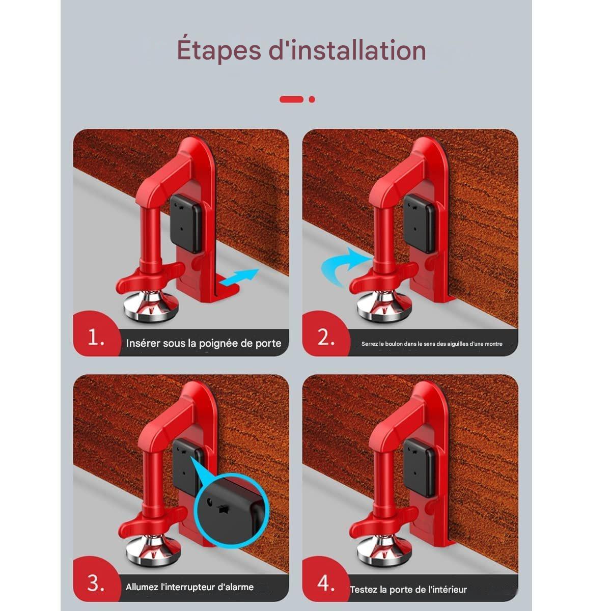 Alarm Portable Porte Stoppeur