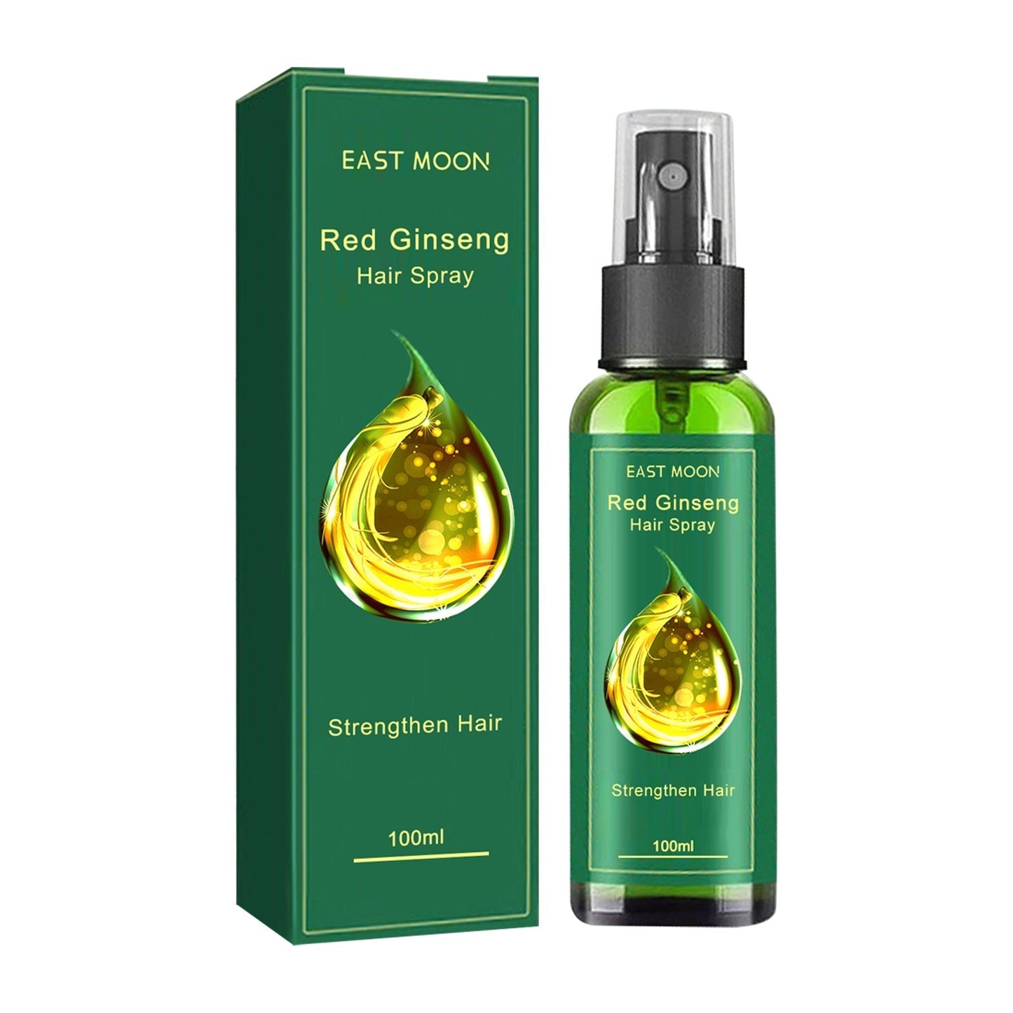 Spray pour la repousse des cheveux au ginseng rouge