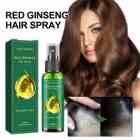 Spray pour la repousse des cheveux au ginseng rouge