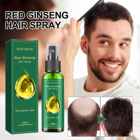 Spray pour la repousse des cheveux au ginseng rouge