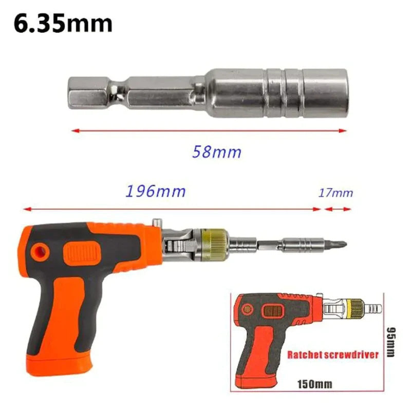 tournevis pistolet ultra pratique et confortable 16 en 1